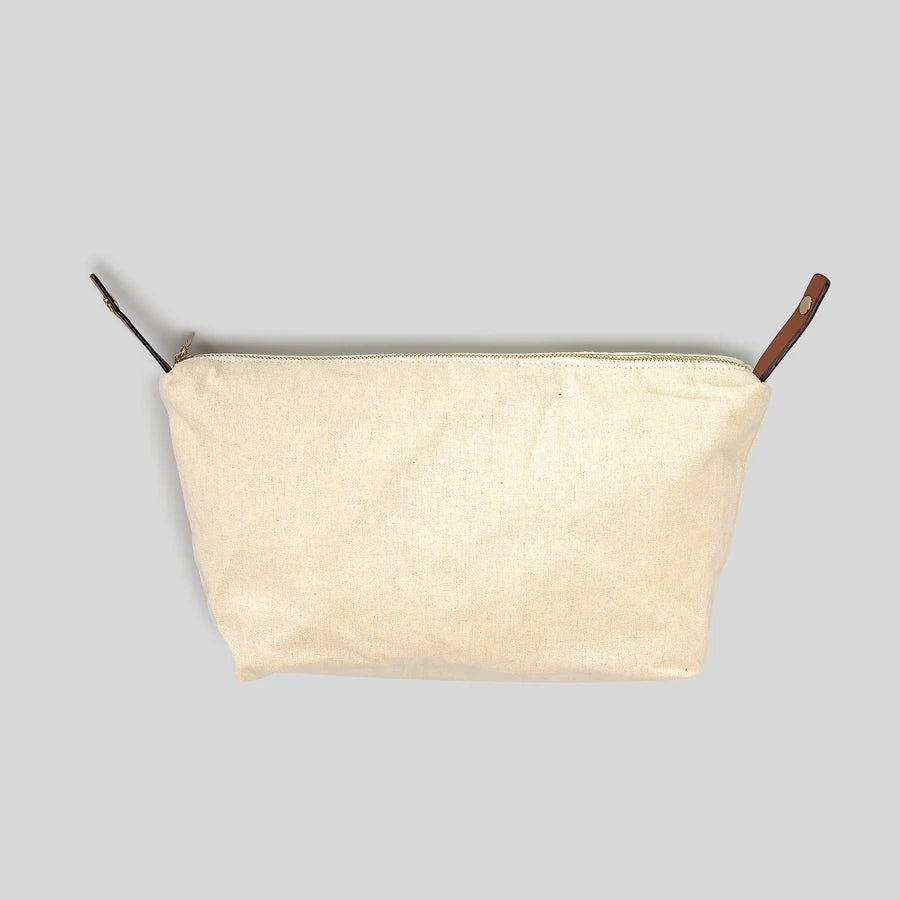 Dennis תיק שק גדול משולב קנבס ודמוי עור