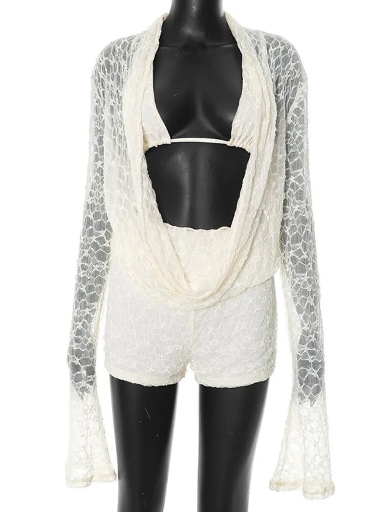 סט תחרה דגם מאיה